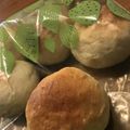 ★けちこ☆'s cooksnap of when they made こねるのはHBまかせの簡単丸パン.