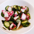 かほus's cooksnap of when they made さっぱり~♪蛸ときゅうりの酢の物♪.