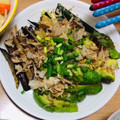 よめ♀'s cooksnap of when they made 焼きアボカドと焼き厚揚げのおかか醤油.