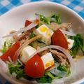 辰夫女子's cooksnap of when they made 豆苗とツナ、豆腐のサラダ.