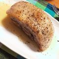 tomomi0719's cooksnap of when they made 豚バラ肉の低温調理ソテー はちみつソース.