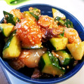 ゆきち3005's cooksnap of when they made 簡単タコときゅうりのキムチあえ.