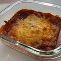 Sao♥料理's cooksnap of when they made 包丁いらずで簡単！餃子の皮でラザニア.