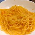 いちごてんと's cooksnap of when they made うに数の子クリーム風パスタ.