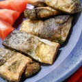 kikupark's cooksnap of when they made 塩さばの磯辺揚げ.