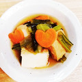 ぺネロッピ's cooksnap of when they made ★小松菜と厚揚げと人参の煮びたし.
