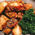 ひさひさ。's cooksnap of when they made 揚げないタコのから揚げ.