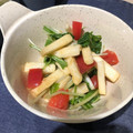 micchaaaan's cooksnap of when they made ✿水菜と長芋の和風サラダ✿.