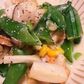 ★ちるちる★'s cooksnap of when they made スナップエンドウとホタテのクリーム炒め.