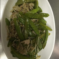 Iilyblo's cooksnap of when they made 絹さやともやしの豚肉炒め.