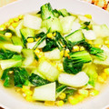 bonbonnier's cooksnap of when they made ∮とろりん♥青梗菜とコーンの中華炒め∮.