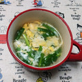 NAOばあさん's cooksnap of when they made あっという間に◉韮と卵のスープ.