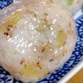 たくかい母's cooksnap of when they made ごま油香るごま沢庵おにぎり.