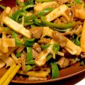 ありぞ〜's cooksnap of when they made 鶏肉と筍とピーマンのピリ辛炒め.