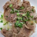 アクア３１６'s cooksnap of when they made 和牛薄切り丼.