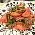江戸っ子シンデレラ's cooksnap of when they made 牛肉とトマトの中華炒め.