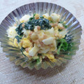 rahおかあさん's cooksnap of when they made 春色☆ほうれん草と玉子の彩り和え.
