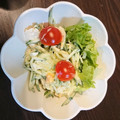 junmomoan♪'s cooksnap of when they made ささみときゅうりのごまマヨネーズサラダ.