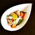 kebeibiko's cooksnap of when they made 鶏手羽とこんにゃく、野菜の煮物.