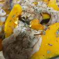 Karin_52's cooksnap of when they made レンジで簡単！かぼちゃマキマキ(ゆず).