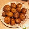 しょーばお's cooksnap of when they made 小芋のハチミツてりてりスパイシー揚げ.