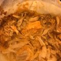 クック6NF25J☆'s cooksnap of when they made レンジで簡単！鮭と玉ねぎの味噌マヨ蒸し.
