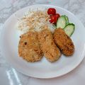 クックKL9ZL8☆'s cooksnap of when they made 揚げずに簡単★焼きカレーコロッケ.