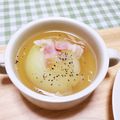 あんＰＡＮ's cooksnap of when they made 圧力鍋で時短！丸ごと！！新タマスープ♡.