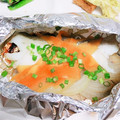＊クック5O8＊'s cooksnap of when they made たらときのこのバターホイル焼き.