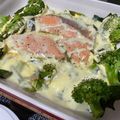 Cocchi13's cooksnap of when they made レンジで簡単！銀鮭のチーズ焼き.