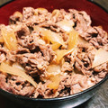 ハチそば粉's cooksnap of when they made 簡単♡ちょっと大人の絶品牛丼.