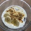 亜久里's cooksnap of when they made バナナレーズンきな粉ヨーグルト♡.