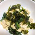 けんよこ's cooksnap of when they made ほうれん草とお豆腐と韓国のりのサラダ♪.