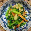 pina0919's cooksnap of when they made 小松菜と薩摩揚げの簡単炒め.