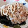 みゃじま's cooksnap of when they made 納豆と豆腐とワカメのネバネバサラダ♪.