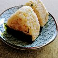 Lake☆Erie's cooksnap of when they made ごま油香るごま沢庵おにぎり.