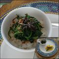 melmarilyn's cooksnap of when they made ホウレン草の猫飯（ねこまんま）.