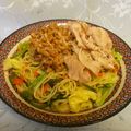龍青空ママ's cooksnap of when they made お肉を後のせ♬（市販料理にも具材プラス）.