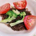 みっくママ's cooksnap of when they made ブロッコリーとアボカドのもずく酢和え.
