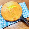 ♥︎yaya♥︎'s cooksnap of when they made スキレットでぐりとぐら風カステラ.