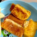 べべろぱっぱ's cooksnap of when they made 手づかみ食べOK☆フレンチトースト.