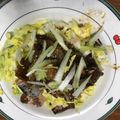 pi-tan's cooksnap of when they made サバ缶と生きくらげ低カロリー低糖質サラダ.