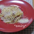 えみりぃさん's cooksnap of when they made 簡単☆塩辛パスタ.