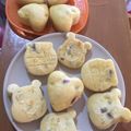 ぶぅぅぅ's cooksnap of when they made レンジで簡単、芋蒸しパン(^^).