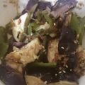 AiYuKE's cooksnap of when they made ナスとピーマンのレンジでおかか和え.