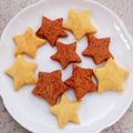まーさんれなさん's cooksnap of when they made 簡単♪牛乳パックで小さな星型☆の作り方.