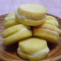 ちびぷりん's cooksnap of when they made レモンクッキー♥ホワイトチョコサンド.