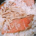 KAORULALA's cooksnap of when they made 炊飯器にお任せの金目鯛炊き込みご飯.