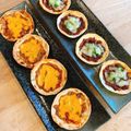 mikko6's cooksnap of when they made ほうれん草とキノコの餃子の皮ピザ☆.