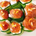 KAORULALA's cooksnap of when they made キュウリと長芋の梅和え.